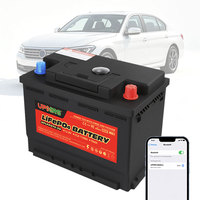 Baterai Mobil Start Stop LiFePO4 UPNRG 12.8V 40Ah-100Ah CCA Tinggi Pengganti Aki AGM dengan BMS Terintegrasi