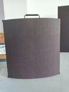 Écran LED incurvé flexible pour location extérieure D-King 500*500mm Système complet P1.95-P4.81 Panneau mural vidéo LED souple - Product Image 4