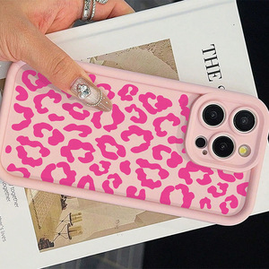 Bella Cover per telefono con stampa leopardata TPU con ritaglio in Silicone per paraurti per <span class=keywords><strong>iPhone</strong></span> 17 16 15 14 <span class=keywords><strong>13</strong></span> 12 11 - Product Image 2