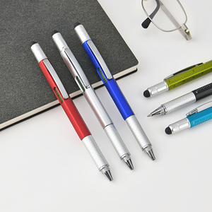 Bút bi đa chức năng 6 inch màn hình cảm ứng dụng cụ 6 trong <span class=keywords><strong>1</strong></span> cho bút cảm ứng tua vít Đo mức độ tinh thần <span class=keywords><strong>1</strong></span>.0mm viết động vật - Product Image 2