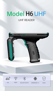 Henex เครื่องอ่าน RFID ที่ขรุขระระบบ PDA สำหรับอุตสาหกรรม H6S UHF - Product Image 4