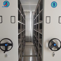 Système de rayonnage mobile électrique à haute densité pour l'archivage de dossiers et de documents