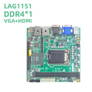 MINI-ITX เมนบอร์ดอุตสาหกรรมแบบฝังตัว LGA1151 8th/9th Gen I9/I7/I5/I3 CPU 2xDDR4 ดับเบิ้ล 10USB EITX-7591 ใหม่ CPU LGA1151 - Product Image 6