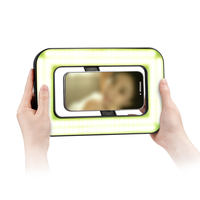 Luce professionale ad anello a Led Rgb per apparecchiature di illuminazione Video per Smartphone Action Camera Youtube Video di registrazione del trucco Video
