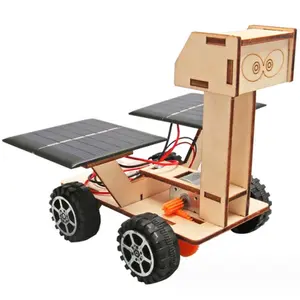 STEM Science Experiment Teaching Aids Solar Power Moon Mars Rover DIY Physics Space Knowledge Martian Robot Car Puzzle Toys