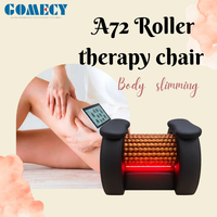 Chaise de massage amincissante Gomecy Body Contouring Roller Therapy 200RPM avec 22 bâtons roulants