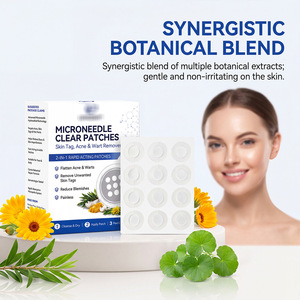 24 Patchs Hydrocolloïdes Anti-Acné à Micro-Aiguilles Professionnels Invisibles pour Soin de la Peau, Patchs Absorbants et Cicatrisants pour l'Acné - Product Image 5