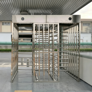 Torniquete de Altura Completa Semiautomático Modular, Torniquete de Acero Inoxidable Anti-Seguimiento para Obras de Construcción - Product Image 6