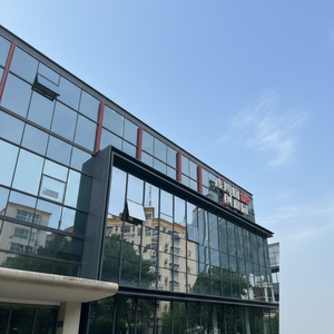 Eloyd Moderna Unità Finestra a Tenda in Lega di Alluminio con <span class=keywords><strong>Vetro</strong></span> a Specchio per Esterni di Edifici per Uffici, a Risparmio Energetico, Impermeabile e Prefabbricata - Product Image 1