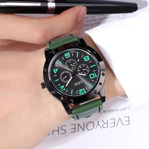 Montre-bracelet élégante et décontractée pour homme avec des marqueurs exquis Offre spéciale de vacances - Product Image 5