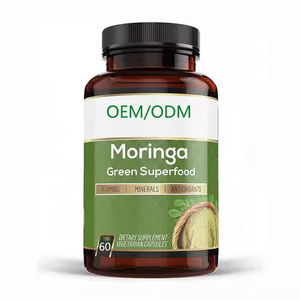 Oem tinh khiết tự nhiên hữu cơ Moringa lá chiết xuất bột thiết kế mới nhất cứng viên nang thảo dược bổ sung thuốc cho người lớn - Product Image 1