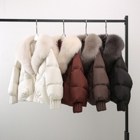 Vestes d'hiver pour femmes, épaisses, matelassées, imperméables, écologiques, coupe-vent, respirantes, imprimées, avec logo, fermeture à bouton unique, 100% coton