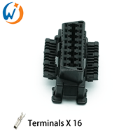 Diagnose stecker für Nissan Toyota OBD2 II 16-polige Buchse J1962 OBDII Cable Car Auto Adapterst ecker