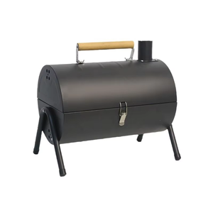 Barbecue au <span class=keywords><strong>charbon</strong></span> <span class=keywords><strong>de</strong></span> <span class=keywords><strong>bois</strong></span> portable <span class=keywords><strong>de</strong></span> qualité commerciale, grande capacité, en métal, double face, pour table, extérieur, camping, jardin - Product Image 1