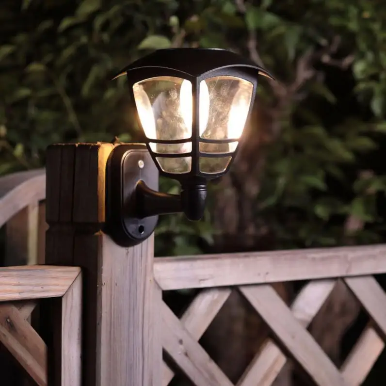 Latest Design Smart Lights Outdoor Wall Led Solar Light Lamps Garden Lamps