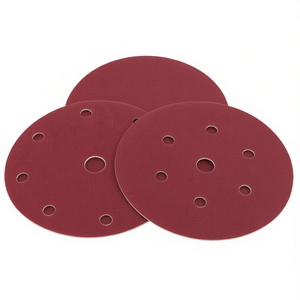 TTAKE Sanding Discs 150mm Velcro Backing <b>Abrasive</b> Paper Without Holes For Sanding <b>Tools</b> - Product Image 2