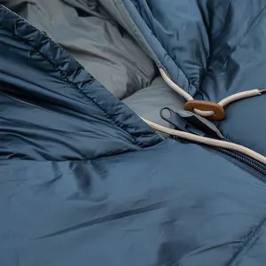 2024 뜨거운 판매 재킷 스타일 캠핑 침낭 봉투 낚시 따뜻한 웨어러블 워킹 침낭 이동 낚시 하이킹