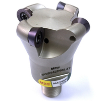 Maifix EMRMR 5 30 2T 3T M12 Outil d'usinage pour tour CNC, Plaquettes en carbure à serrage rapide de type RPMW, Fraise à bout rond
