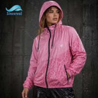 Veste Hydrochromique Personnalisée Réactive à l'Eau, Coupe-Vent Léger, Imperméable, Changeant de Couleur, Vêtement d'Extérieur Streetwear OEM