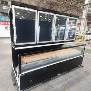 Réfrigérateur commercial d'affichage de congélateur et de réfrigérateur d'île de Combi de site de mur de supermarché - Product Image 5