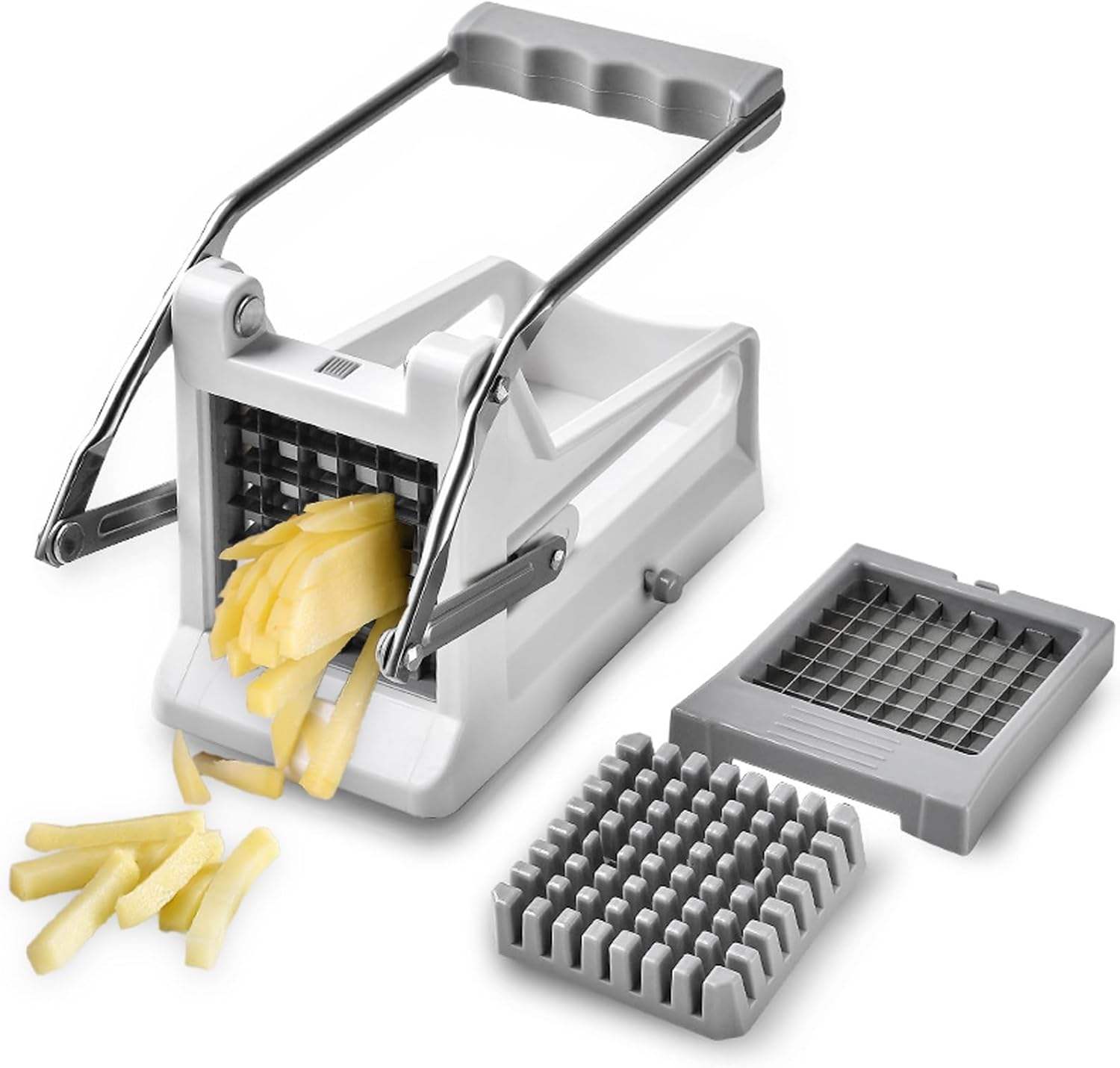 Cortador De Papas Fritas De Acero Inoxidable, Cortador De Papas Con