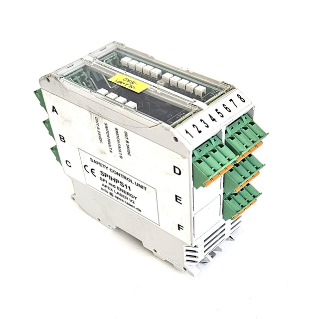 Laser SPI-SCU-11 Safety Control Unit V2 Red Energy PLC