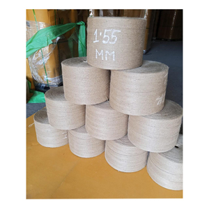 Fil de jute naturel brut en vrac, 100 % jute, pour la fabrication de toiles de jute, le tissage de tapis et les tissus industriels - Product Image 1