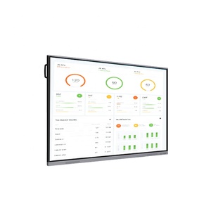 Интерактивный цифровой интеллектуальный киоск Android Tablet LCD 4K, 65-дюймовая мультимедийная смарт-доска с сенсорным экраном - Product Image 4