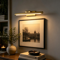 Lampe murale intérieure en fer, projecteur LED intelligent rechargeable sans fil, avec capteur de présence humaine et commande tactile, pour lecture photo