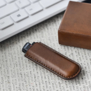 Étui à briquet gonflable portable, boîte à allumeur en cuir créative et personnalisée, accessoire fumeur sur mesure - Product Image 4