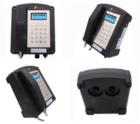 Teléfono para Áreas Peligrosas con Certificación IECEx, IP66 Resistente al Agua, IK09 Resistente a Impactos, Alimentado por Línea, a Prueba de Explosiones, Teléfono Industrial