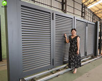 Ne laissez pas l'espace vous limiter. Barrière pliante en alliage d'aluminium avec modélisation 3D Conception écologique pour une utilisation résidentielle