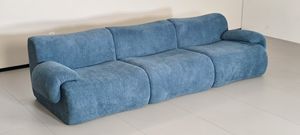 Juego de Sofás de Tela Tapizados de Diseño Italiano Moderno - Sofá de Esponja Duradera Comprimida al Vacío para Apartamento, Hotel, Villa |   Modular - Product Image 6