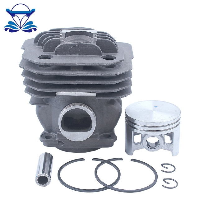 1 Set Diameter 48mm Chainsaw Cylinder and Piston Set Fit for Oleo - Mac 956 Chainsaw Spare Parts 50012095B