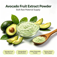 Fabrieksleverancier Persea Gratissima Fruitextract Poeder Natuurlijke Romige Fruitbasis Grondstof Voedingsmiddelen Cosmetische Kwaliteit Bulk Groothandel