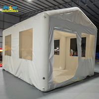 Tente Cube Gonflable Géante Double Couche en PVC Imperméable pour Camping et Fêtes, Publicité Extérieure, Maison Flottante – Nouveauté 2026, Offre Spéciale
