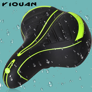 Sillín de bicicleta de PU <span class=keywords><strong>para</strong></span> hombre, profesional, resistente al agua, de alta calidad, cómodo - Product Image 2