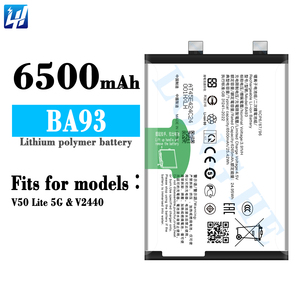Baterai ponsel pengganti pabrik BA93 6500mah untuk ponsel vivo V50 Lite 5G/V2440 - Product Image 2
