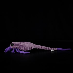 Juguete de Peluche Personalizado de Cangrejo Caballero, Animal de Peluche de PP, Muñeco Marino para Acuario, Souvenir, Regalo, Proveedor, Fábrica, OEM, ODM - Product Image 2