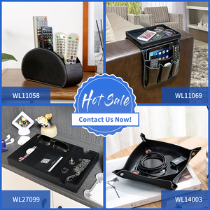 Sanqianwan Nhà Lối Vào Giả Da Máy Tính Để Bàn Bàn Cà Phê Bàn Tổ Chức Cửa Key Tổ Chức Hộp Cho Phòng Khách Lưu Trữ - Product Image 6