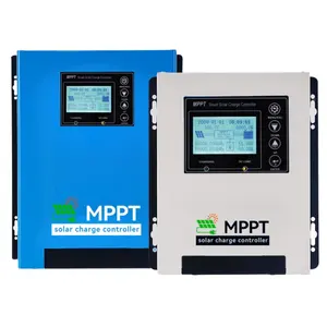 Controlador de Carga Solar MPPT 30A 40A 50A 60A 80A 100A 120A 12V 24V 48V Controlador de energia solar automático MPPT Carregamento para sistema doméstico
