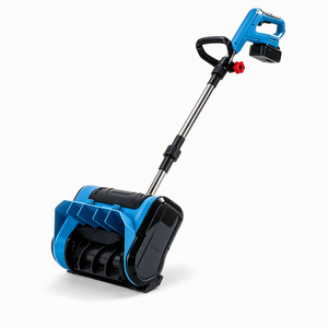 พลั่วหิมะไร้สาย 21V 1200W เครื่องเป่าหิมะไฟฟ้าทรงพลังแบบมือถือพร้อมแบตเตอรี่ลิเธียม ความกว้างในการกำจัดหิมะ 28 ซม. - Product Image 1