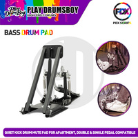 Kit d'entraînement de percussion portable personnalisable OEM ODM, pads d'entraînement en bois pour grosse caisse de batterie