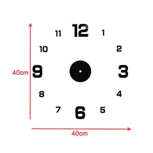 Home Decoration Wall Stickers 3D Frameless <b>Digital</b> DIY Wall <b>Clocks</b> New Color Changing Acrylic Night Light <b>Clock</b> Wall Stickers - Product Image 1