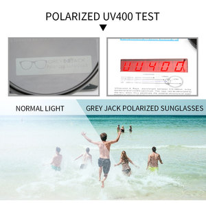 Gafas de sol Golf Jack con montura redonda, unisex, UV400, lentes polarizadas TAC, estilo moderno 1315 - Product Image 3