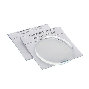 1.56超疎水性光学レンズブルーライトカットuv420プラスチックレンズ - Product Image 1