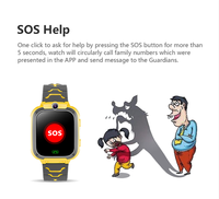 Reloj Inteligente Q12 para Niños con Tarjeta SIM, Resistente al Agua IP67, Cámara SOS, Rastreador GPS para Niños, Responde Llamadas