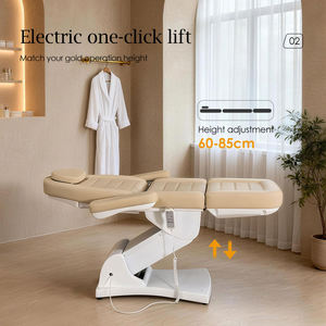 Luxury Modern Salon Professional Electric <b>Portable</b> Facial Spa Massage Table Adjustable Footrest 3 Motor Hotel Bedroom Outdoor - Product Image 4