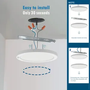 18w 9inch Smart PIR <strong>Motion</strong> <strong>Sensor</strong> Surface Mounted Round <strong>Led</strong> Ceiling <strong>Panel</strong> Down <strong>Light</strong> - Product Image 5