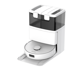 <span class=keywords><strong>Robot</strong></span> <span class=keywords><strong>aspirateur</strong></span> autonettoyant pour poils <span class=keywords><strong>de</strong></span> <span class=keywords><strong>chien</strong></span>, avec base <span class=keywords><strong>de</strong></span> lavage à l'eau chaude et séchage à l'air chaud pour la maison - Product Image 2